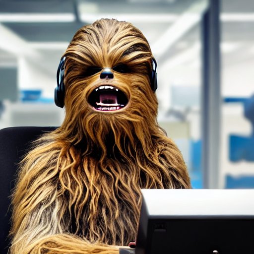 Chewbacca - Leonardo's Golden Retriever